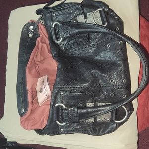 Juicy Couture Black and Pink Handbag